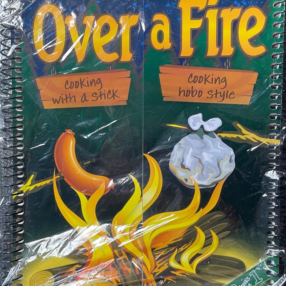 Over A Fire Cooking with a Stick & Cooking Hobo Style Cookbook (New)